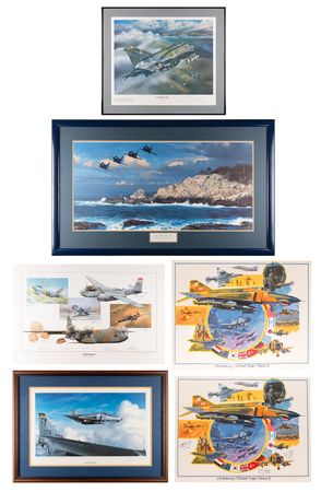 Lot #271 Military Aviation (6) Prints and Posters - Image 1