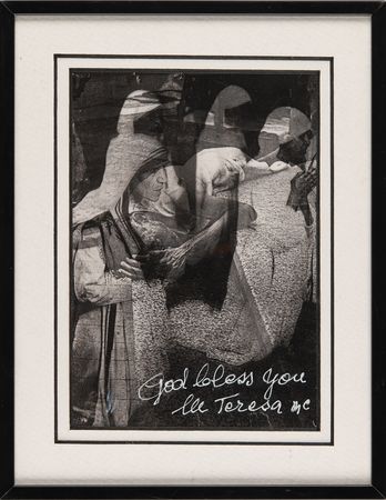 Lot #203 Mother Teresa Signed Artwork - Image 2