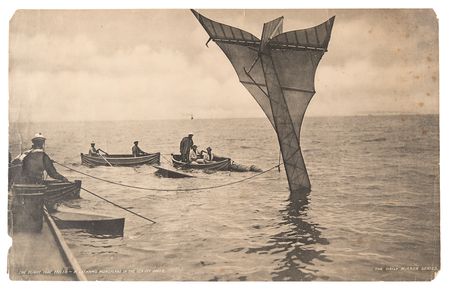 Lot #279 Aviation Pioneers (5) Early 20th Century Prints: Wright, Bleriot, Paulhan, and Latham - Image 6
