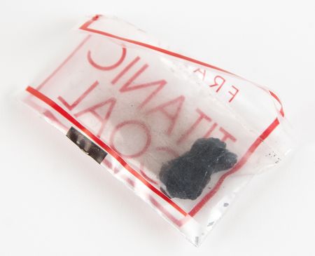 Lot #247 Titanic: Coal Piece Recovered from Wreck Site - Image 2