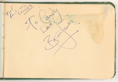 Lot #666 Rock and Roll Autograph Book with Brian Jones, Bill Wyman, and Graham Nash - Image 1