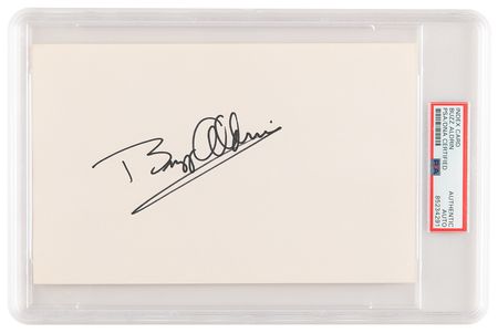 Lot #295 Buzz Aldrin Signature - Image 1