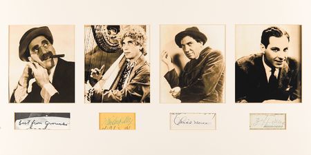 Lot #811 Marx Brothers Signatures - Image 1