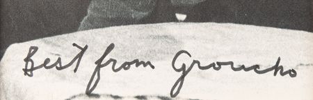 Lot #811 Marx Brothers Signatures - Image 2