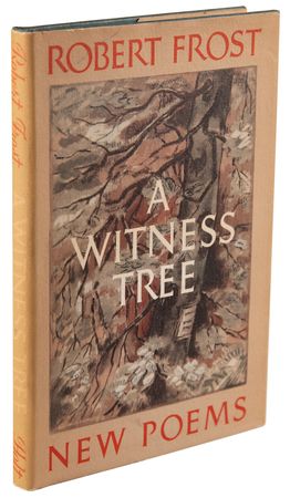 Lot #487 Robert Frost Signed Book - A Witness Tree - Image 3