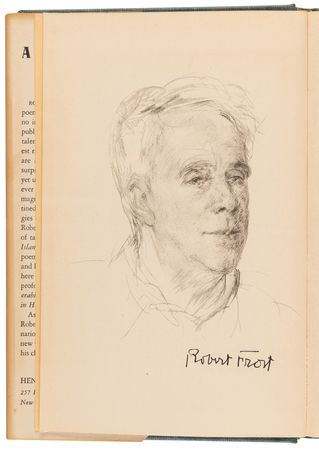 Lot #487 Robert Frost Signed Book - A Witness Tree - Image 4
