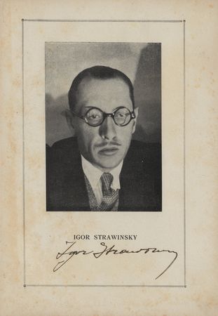 Lot #563 Igor Stravinsky Signed Program - Image 3