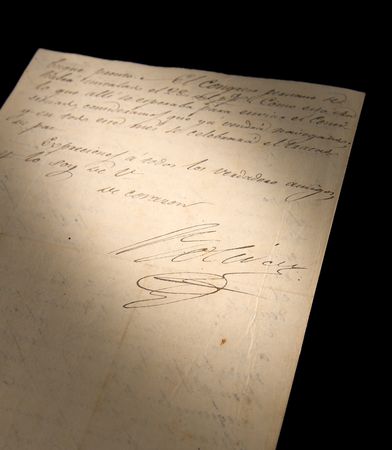 Lot #120 Simon Bolivar Historic Letter Signed, Concluding His Final Military Campaign: 