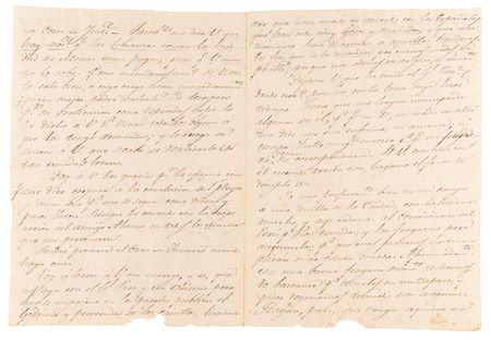 Lot #120 Simon Bolivar Historic Letter Signed, Concluding His Final Military Campaign: 