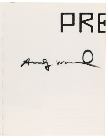 Lot #385 Andy Warhol Twice-Signed Book - America - Image 5