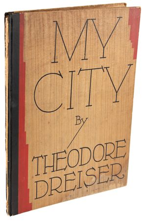 Lot #482 Theodore Dreiser Signed Book - My City (Ltd. Ed. #85/275) - Image 3