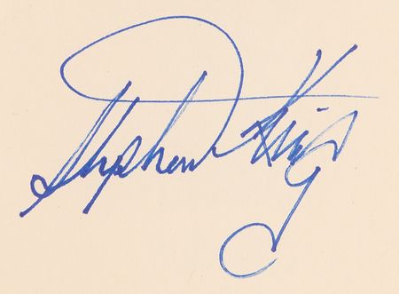 Lot #493 Stephen King Signed Book - The Dark Half - Image 2