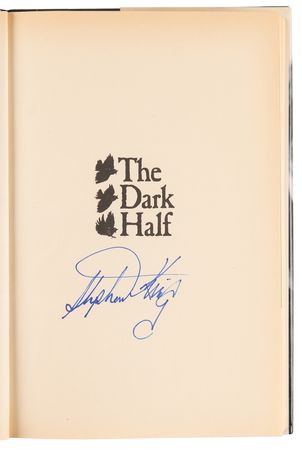 Lot #493 Stephen King Signed Book - The Dark Half - Image 4