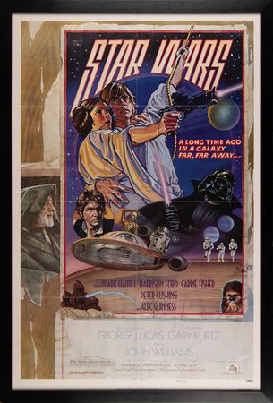Lot #853 Star Wars 1978 'Style D' One Sheet Movie Poster - Image 1