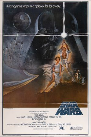 Lot #852 Star Wars 1977 'Style A' One Sheet Movie Poster (First Printing) - Image 2