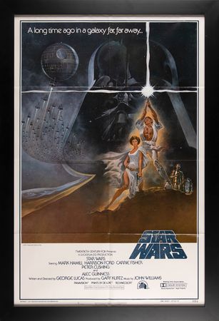 Lot #852 Star Wars 1977 'Style A' One Sheet Movie Poster (First Printing) - Image 1