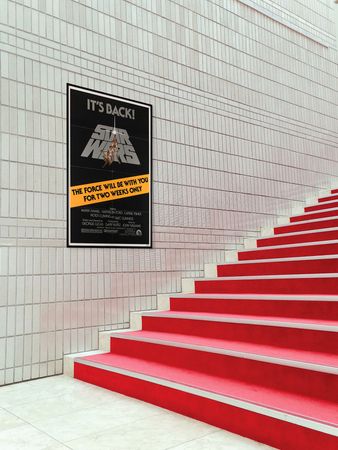 Lot #854 Star Wars 1981 'Re-Release' One Sheet Movie Poster - Image 3