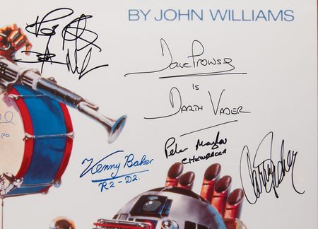 Lot #851 Star Wars Cast Signed Poster - Image 3