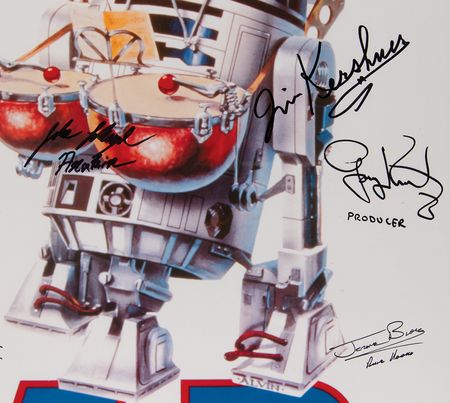 Lot #851 Star Wars Cast Signed Poster - Image 4
