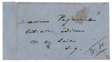 Lot #425 Victor Hugo Autograph Letter Signed, Recommending a Russian Translator to the Publisher of Les Misérables - Image 2