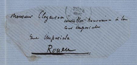 Lot #486 Gustave Flaubert Autograph Letter Signed - Image 2