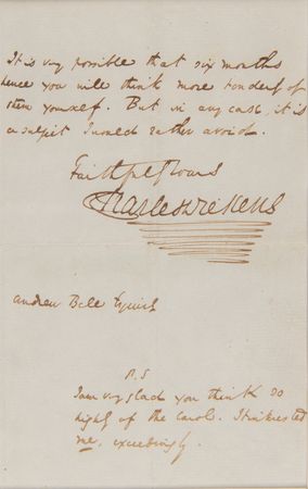 Lot #413 Charles Dickens Autograph Letter Signed on A Christmas Carol: 