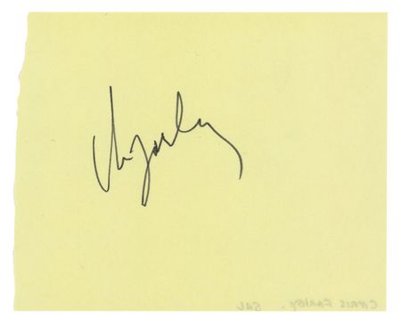 Lot #759 Chris Farley Signature - Image 1