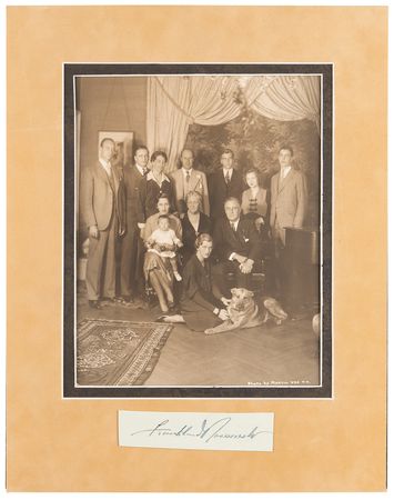 Lot #98 Franklin D. Roosevelt Signature - Image 1