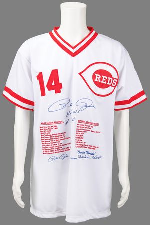 Lot #914 Pete Rose Signed Jersey (Ltd. Ed. #53/500) - Image 1
