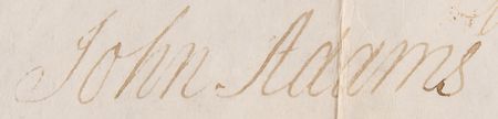 Lot #3 John Adams Naval Document Signed as President - Image 4