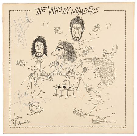 Lot #550 The Who Rare Signed Album - The Who by Numbers - Image 1
