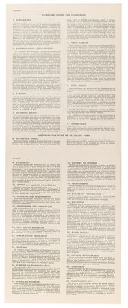 Lot #691 James Dean Signed 1953 Television Contract for Armstrong Circle Theatre - Image 3