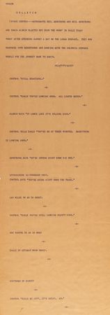 Lot #298 Apollo 11 Original UPR Teletype Roll - Image 4