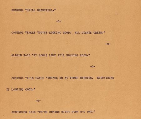 Lot #298 Apollo 11 Original UPR Teletype Roll - Image 5