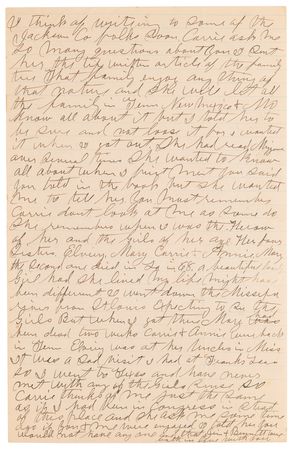 Lot #142 Cole Younger Autograph Letter Signed from Minnesota State Prison - Image 2