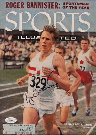 Lot #893 Roger Bannister Signed 'Sports Illustrated' Magazine Cover - Image 1
