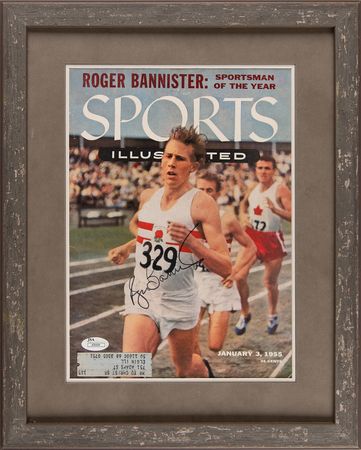 Lot #893 Roger Bannister Signed 'Sports Illustrated' Magazine Cover - Image 2