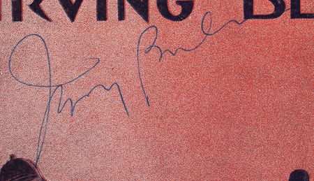 Lot #566 Irving Berlin Signed Sheet Music Booklet - 'That International Rag' - Image 2