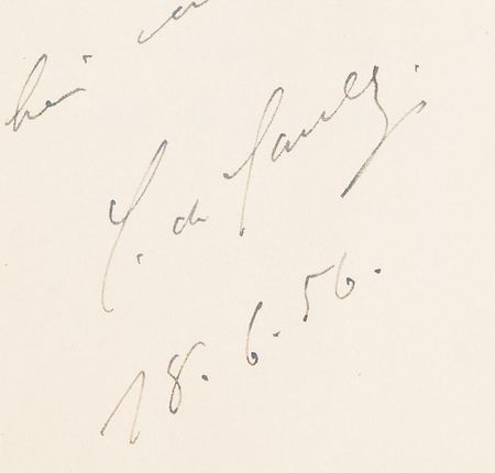 Lot #161 Charles de Gaulle Signed and Inscribed Book to Esteemed Journalist Walter Lippmann - Image 2