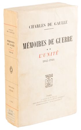 Lot #161 Charles de Gaulle Signed and Inscribed Book to Esteemed Journalist Walter Lippmann - Image 3