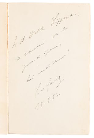 Lot #161 Charles de Gaulle Signed and Inscribed Book to Esteemed Journalist Walter Lippmann - Image 4