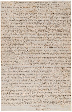 Lot #411 James Fenimore Cooper Lengthy Autograph Letter Signed on The Battle of Long Island - Image 3