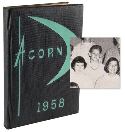 Lot #631 The Doors: Jim Morrison 1958 High School Yearbook - Image 1