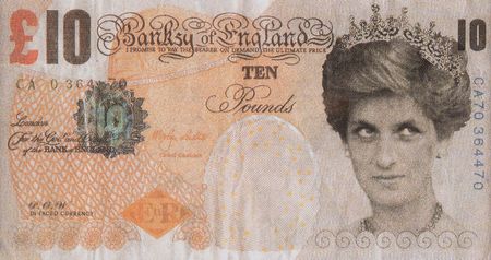 Lot #344 Banksy: Di-faced Tenner £10 Note - Image 1