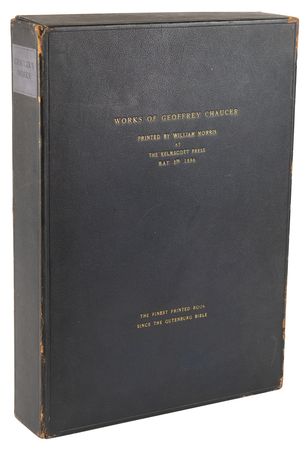 Lot #407 Kelmscott Chaucer: The Works of Geoffrey Chaucer by Kelmscott Press (1896) - 'The finest book since Gutenberg' - Image 10