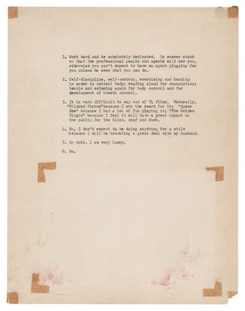 Lot #741 Joan Crawford (2) Typed Letters Signed - Image 4