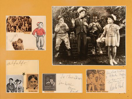 Lot #829 Our Gang Signatures - Image 1