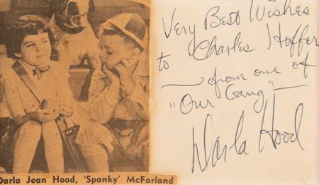 Lot #829 Our Gang Signatures - Image 5