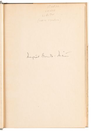 Lot #358 Margaret Bourke-White Signed Book - 'Dear Fatherland, Rest Quietly' - Image 4