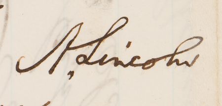 Lot #10 Abraham Lincoln Autograph Endorsement Signed as President, Examining a Discharged Infantry Captain's Petition - Image 2